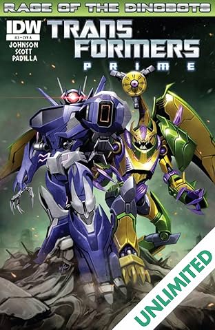 Transformers: Prime - Rage of the Dinobots #3 (of 4)